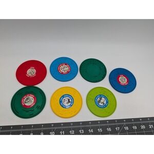 Tomy Musical Train Replacement Records‎ Disks Lot of 7